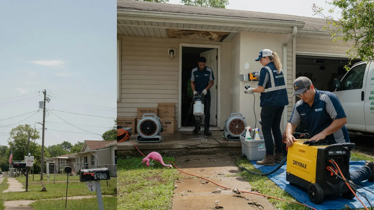 Storm Damage Water Removal in Moscow, PA near me